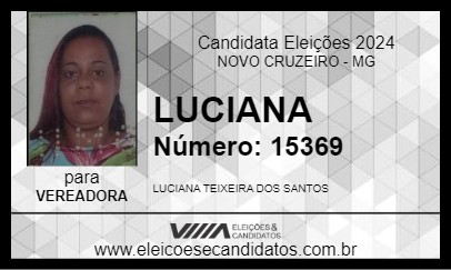 Candidato LUCIANA 2024 - NOVO CRUZEIRO - Eleições