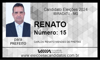 Candidato RENATO 2024 - IBIRACATU - Eleições