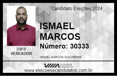 Candidato ISMAEL MARCOS 2024 - CONSELHEIRO LAFAIETE - Eleições