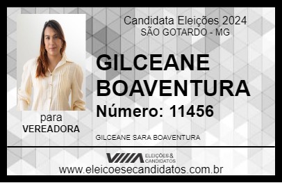 Candidato GILCEANE BOAVENTURA 2024 - SÃO GOTARDO - Eleições