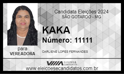 Candidato KAKA 2024 - SÃO GOTARDO - Eleições