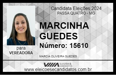 Candidato MARCINHA GUEDES 2024 - PASSA QUATRO - Eleições