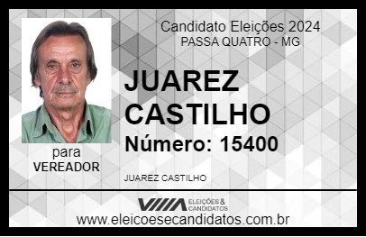 Candidato JUAREZ CASTILHO 2024 - PASSA QUATRO - Eleições