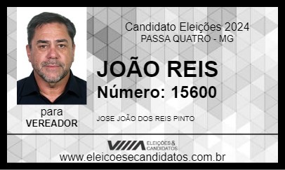 Candidato JOÃO REIS 2024 - PASSA QUATRO - Eleições