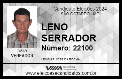 Candidato LENO SERRADOR 2024 - SÃO GOTARDO - Eleições