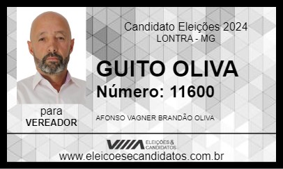 Candidato GUITO OLIVA 2024 - LONTRA - Eleições