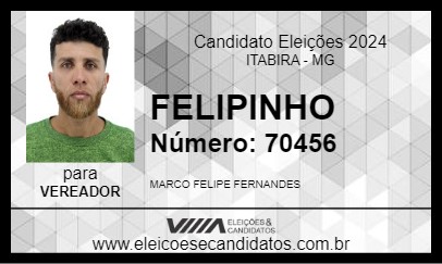 Candidato FELIPINHO 2024 - ITABIRA - Eleições