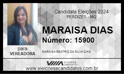 Candidato MARAISA DIAS 2024 - PERDIZES - Eleições