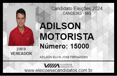 Candidato ADILSON MOTORISTA 2024 - CANDEIAS - Eleições