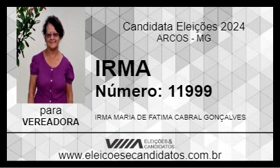 Candidato IRMA 2024 - ARCOS - Eleições