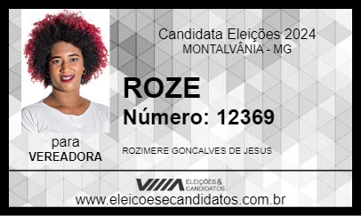 Candidato ROZE 2024 - MONTALVÂNIA - Eleições