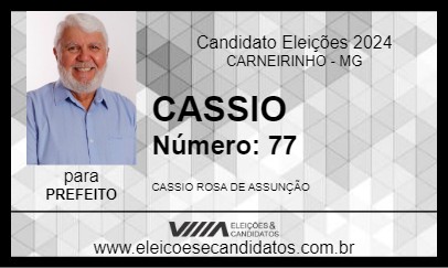 Candidato CASSIO 2024 - CARNEIRINHO - Eleições