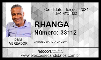 Candidato RHANGA 2024 - JACINTO - Eleições