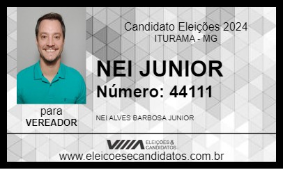 Candidato NEI JUNIOR 2024 - ITURAMA - Eleições