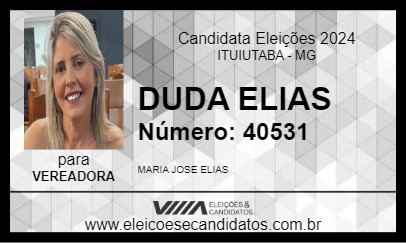 Candidato DUDA ELIAS 2024 - ITUIUTABA - Eleições