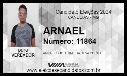 Candidato ARNAEL 2024 - CANDEIAS - Eleições