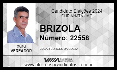 Candidato BRIZOLA 2024 - GURINHATÃ - Eleições