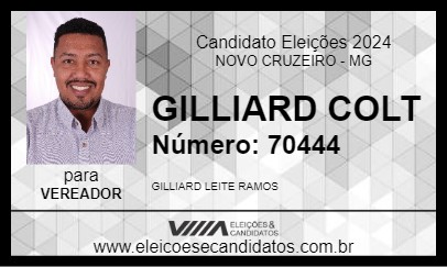 Candidato GILLIARD COLT 2024 - NOVO CRUZEIRO - Eleições