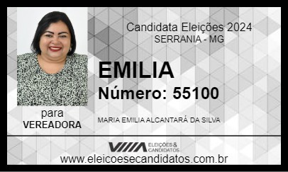 Candidato EMILIA 2024 - SERRANIA - Eleições