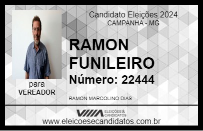 Candidato RAMON FUNILEIRO 2024 - CAMPANHA - Eleições