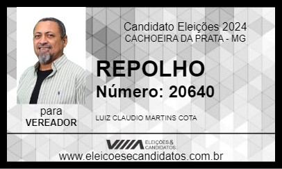 Candidato REPOLHO 2024 - CACHOEIRA DA PRATA - Eleições