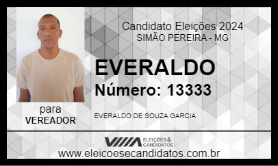 Candidato EVERALDO 2024 - SIMÃO PEREIRA - Eleições