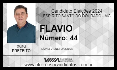 Candidato FLAVIO 2024 - ESPÍRITO SANTO DO DOURADO - Eleições