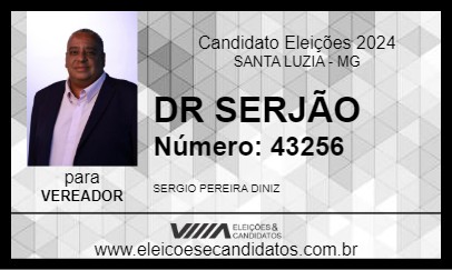 Candidato DR SERJÃO 2024 - SANTA LUZIA - Eleições