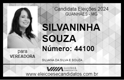 Candidato SILVANINHA SOUZA 2024 - GUANHÃES - Eleições