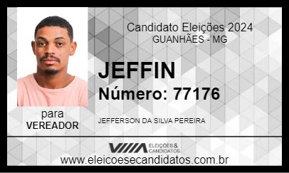 Candidato JEFFIN 2024 - GUANHÃES - Eleições