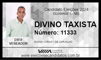 Candidato DIVINO TAXISTA 2024 - GUANHÃES - Eleições