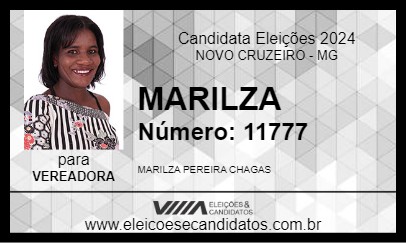 Candidato MARILZA 2024 - NOVO CRUZEIRO - Eleições