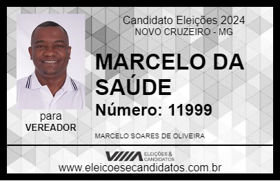 Candidato MARCELO DA SAÚDE 2024 - NOVO CRUZEIRO - Eleições