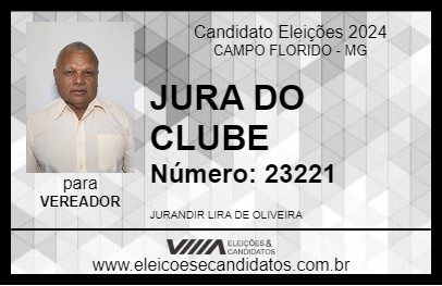 Candidato JURA DO CLUBE 2024 - CAMPO FLORIDO - Eleições