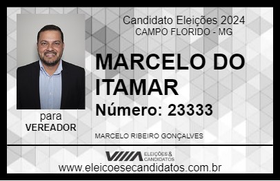 Candidato MARCELO DO ITAMAR 2024 - CAMPO FLORIDO - Eleições