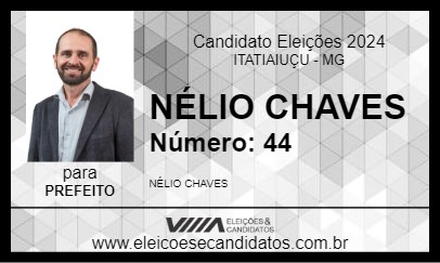 Candidato NÉLIO CHAVES 2024 - ITATIAIUÇU - Eleições