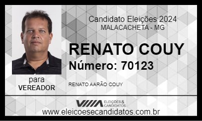 Candidato RENATO COUY 2024 - MALACACHETA - Eleições