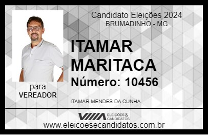 Candidato ITAMAR MARITACA 2024 - BRUMADINHO - Eleições