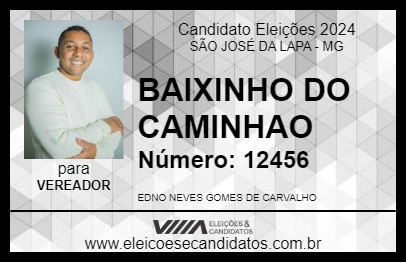 Candidato BAIXINHO DO CAMINHAO 2024 - SÃO JOSÉ DA LAPA - Eleições