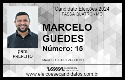 Candidato MARCELO GUEDES 2024 - PASSA QUATRO - Eleições