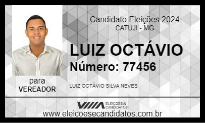 Candidato LUIZ OCTÁVIO 2024 - CATUJI - Eleições