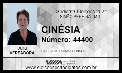 Candidato CINÉSIA 2024 - SIMÃO PEREIRA - Eleições