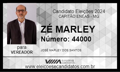 Candidato ZÉ MARLEY 2024 - CAPITÃO ENÉAS - Eleições