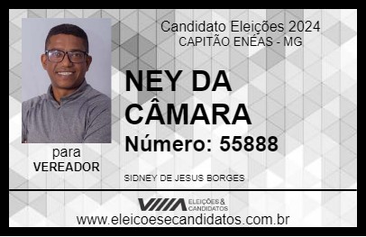 Candidato NEY 2024 - CAPITÃO ENÉAS - Eleições