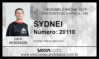 Candidato SYDNEI 2024 - SANTA RITA DO SAPUCAÍ - Eleições