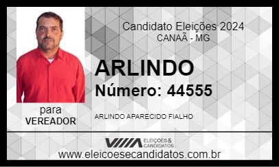 Candidato ARLINDO 2024 - CANAÃ - Eleições