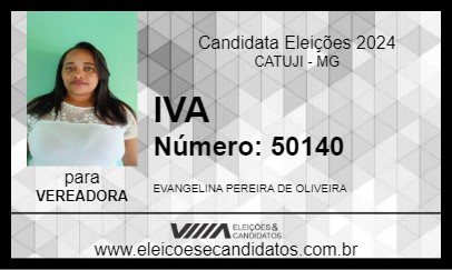 Candidato IVA 2024 - CATUJI - Eleições