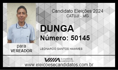 Candidato DUNGA 2024 - CATUJI - Eleições