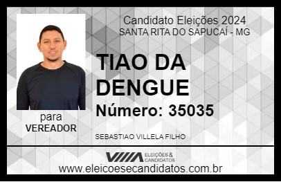 Candidato BASTIÃO 2024 - SANTA RITA DO SAPUCAÍ - Eleições