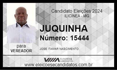 Candidato JUQUINHA 2024 - ILICÍNEA - Eleições